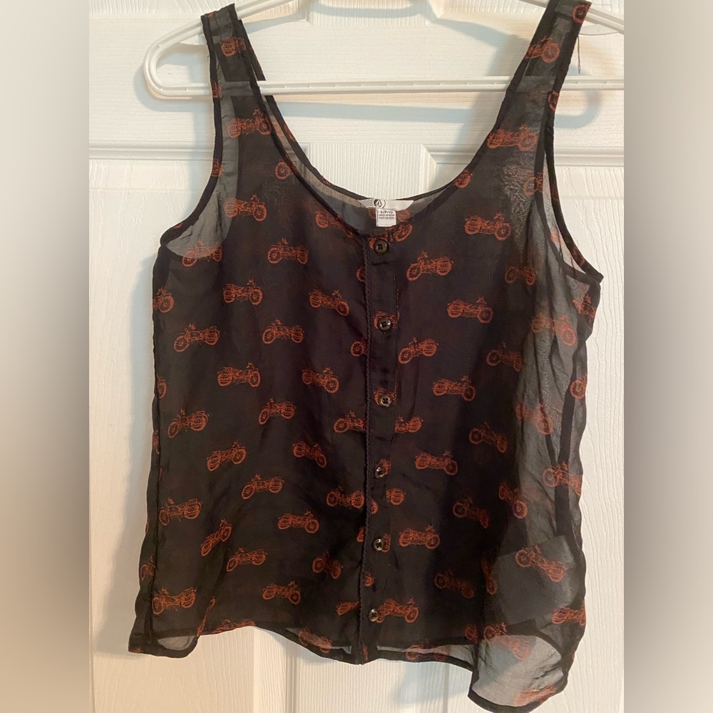 Sheer Volcom Motorcycle Tank